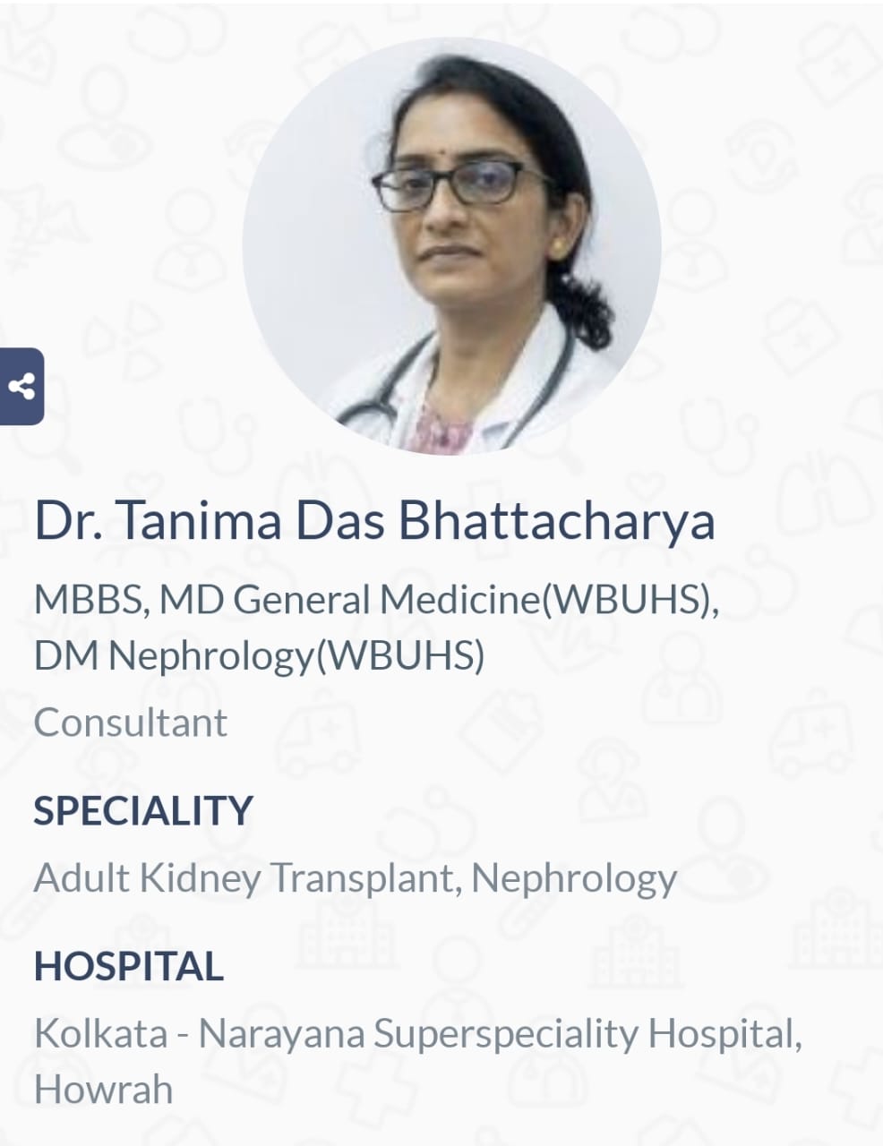 Dr. Tanima Bhattacharya